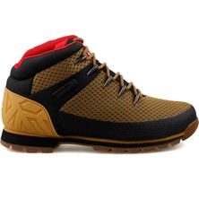 Timberland Euro Sprint Mid Lace Up Waterproof Boot Erkek Sarı Bot TB0A5W5D7631
