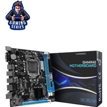 Huananzhı H61M-VH LGA1155 2-3. Nesil Ddr3 HDMI VGA M.2 Matx Oyuncu Anakart