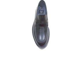 Lucıano Bellini Siyah Deri Erkek Loafer Ayakkabı