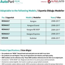 Alpha Auto Part Renault Kangoo,nissan Kubistar Için Çamurluk Sinyali