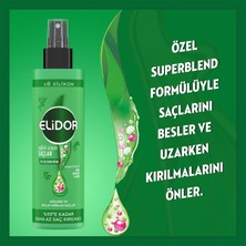 Elidor Superblend Sıvı Saç Bakım Kremi Sağlıklı Uzayan Saçlar Biotin Argan Yağı Arjinin 200 ml