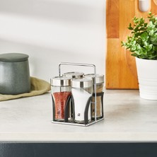 Karaca Danica 5 Parça Standlı Kare Baharat Takımı