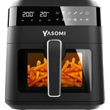 Yasomi Y60 Airfryer 1300W 6 Lt Akıllı Fritöz ( Türkiye Garantili)