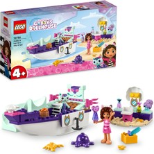 LEGO® Gabby ve Süslü Kedi’nin Gemisi ve Spa 10786 - 4 Yaş ve Üzeri Çocuklar için Tekne ve Güzellik Salonu İçeren Yaratıcı Oyuncak Yapım Seti (88 Parça)