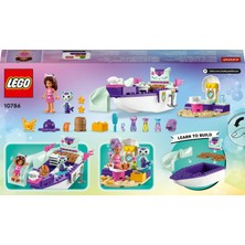 LEGO® Gabby ve Süslü Kedi’nin Gemisi ve Spa 10786 - 4 Yaş ve Üzeri Çocuklar için Tekne ve Güzellik Salonu İçeren Yaratıcı Oyuncak Yapım Seti (88 Parça)