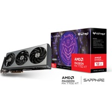 Sapphire RX 7700 XT Nitro+ Gaming Oc Amd 12GB GDDR6 Ekran Kartı 11335-02-20G