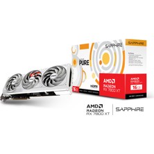 Sapphire RX 7800 XT Pure Gaming Oc Amd 16GB GDDR6 Ekran Kartı 11330-03-20G