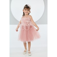 Çocuk Yolu Kids Yaz Gülü Kız Çocuk Abiye