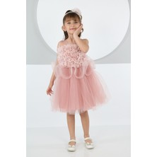 Çocuk Yolu Kids Yaz Gülü Kız Çocuk Abiye
