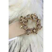 Bym Fashion 9045 Çiçek Toka Kemer Taş