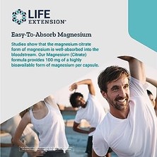 Life Extension  Magnesium Citrate 100 Capsules
