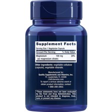 Life Extension  Magnesium Citrate 100 Capsules