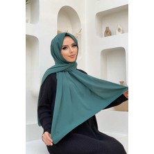 Bym Fashion 2050 Medine İpeği Şal Zümrüt