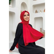 Bym Fashion 2050 Medine İpeği Şal Bordo