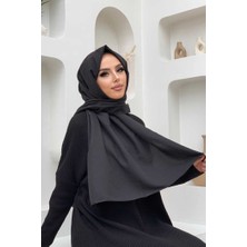 Bym Fashion 2051 Pamuk Caz Şal Siyah