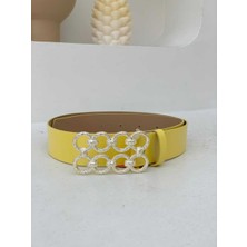 Bym Fashion 9104 kemer Sarı