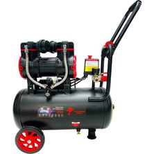 CATPOWER 24 Litre Sessiz Hava Kompresörü 1.5 Hp Bakır Sargı Motor 8 Bar