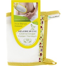 Kelebek Kese Scrub & Peel Kalın Banyo Kesesi  Sarı 1 Adet Kelebek Scrub & Peel Kalın Banyo Kesesi  Sarı