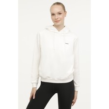 Kinetix W-SN83 Basıc Hoodıe 2pr Ekru Kadın Sweatshirt