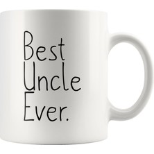 Bexdore Ingilizce Amca Için Hediye, Doğum Günü Hediyesi, Amca Kahve Çay Bardağı, Amca Kupa Bardak