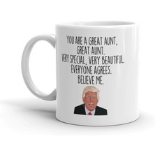 Bexdore Teyze Kupası, Teyze Için Doğum Günü Bardağı, Hala Kupası, Hala Için Bardak, Ingilizce Bardak