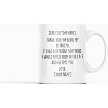 Bexdore Ingilizce Erkek Arkadaş Kupası , Erkek Arkadaşa Kahve Bardağı , Sevgili Hediyesi