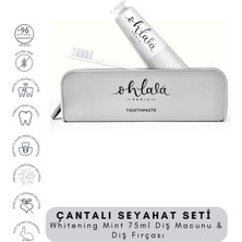 Ohlala Paris Whitening 75 ml + Dental Luxe Diş Fırçası Premium Seyahat Seti