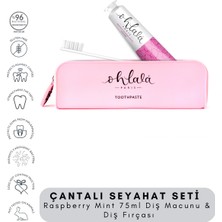 Ohlala Paris Raspberry Mint 75 ml + Dental Luxe Diş Fırçası Premium Seyahat Seti