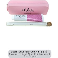 Ohlala Paris Raspberry Mint 75 ml + Dental Luxe Diş Fırçası Premium Seyahat Seti