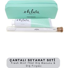 Ohlala Paris Fresh Mint 75 ml + Dental Luxe Diş Fırçası Premium Seyahat Seti