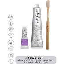 Ohlala Paris Whitening Mint 75 ml + Violet Mint 15 ml + Bambu Diş Fırçası Breeze Set