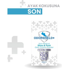 Odorshield+ Plus 4 Adet Ayakkabı - Ayak Kokusu Giderici - Önleyici Toz 15 gr