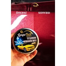 Limpotech Limpo Tech Limpotech Tıtanıum Seramik Wax 150ML Krem Cila Boya Koruma Sünger