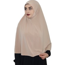 Erasra Class  Tek Parca Pratik Büyük Hazır  Esarp Hijap Ten Renk Namaz Örtüsü