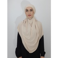 Erasra Class Hazır Sufle Baglamalı Pratık Esarp Khimar Ten Renk