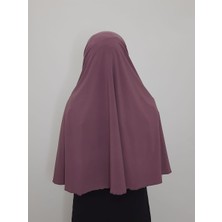 Erasra Class Tek Parca Pratik Büyük Hazır  Esarp Hijap Leylak Renk Namaz Örtüsü