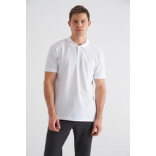 Piano Luce  Erkek Polo Yaka Oversize T-Shirt %100 Pamuk