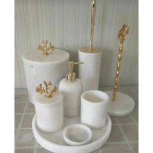 Mermer 8'li Banyo Seti