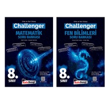 Kafa Dengi Yayınları 8.Sınıf Challenger Matematik ve Fen Bilimleri Soru Bankası Seti