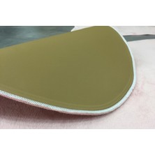 Teksev Anatolia 2'li Pudra 80X140 + 50X70 cm Büyük Ebat Banyo Paspası Seti Kaymaz Tabanlı Klozet Takımı