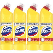 Domestos Çamaşır Suyu 750 ml Limon Ferahlığı (750 ml x 4 Adet)