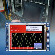 Gui Xulian 3,2 Inç Tft LCD Ekran Modülü 320 x 240 Piksel ILI9341 8080 Paralel+Spı 3.3V LCD 65K Renk Direnci Dokunmatik Ekran (Yurt Dışından)