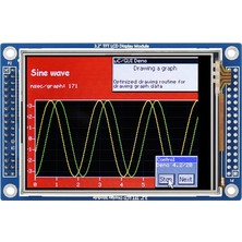 Gui Xulian 3,2 Inç Tft LCD Ekran Modülü 320 x 240 Piksel ILI9341 8080 Paralel+Spı 3.3V LCD 65K Renk Direnci Dokunmatik Ekran (Yurt Dışından)