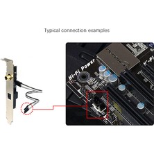 Gui Xulian 24BIT 192KHZ Ek Kart Spdıf Optik ve Rca Çıkış Plakası Kablo Braketi Dijital Ses Çıkışı (Yurt Dışından)