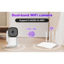 Gui Xulian Tuya Kamera Kapalı Akıllı Ev Wifi Kamera 1080P Kapalı Güvenlik Kablosuz Gözetleme Kamerası Takip Ab Tak (Yurt Dışından)