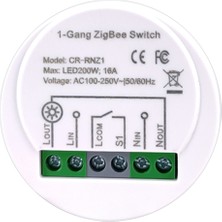 Gui Xulian Enerji Monitör Anahtarı Zigbee 16A 90-250V Ac Tuya Akıllı Yaşam Uygulaması Google Home Ses Kontrolü Için Alexa ile Çalışır (Yurt Dışından)