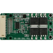 Gui Xulian Bms 10S 36V 15A 18650 Li-Ion Lityum Pil Şarj Koruma Levhası Pcb Pcm Escooter E-Bisiklet Şarjı Için Ortak Bağlantı Noktası (Yurt Dışından)