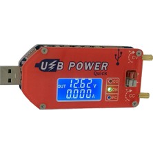 Gui Xulian DP3A Dijital Ekran USB Ayarlanabilir Güçler Modülü 1-30V 2A 15W Mobil Güçlendirici Hattı Fan Hızı Kontrol Blower Regülatörü (Yurt Dışından)