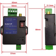 Gui Xulian GA01P Otomat Gsm Alarm Kutusu Desteği Elektrik Kesintisi Uyarısı Bir Alarm Girişi Bir Alarm Gerilim Çıkışı (Yurt Dışından)