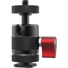 Gui Xulian Mini Tripod Topu Kafa Döner Top Kafa 1/4 Inç Çıkarılabilir Soğuk Ayakkabı Mounts Adaptörü Dslr Kamera Monitörlü Kamera Parçaları (Yurt Dışından)